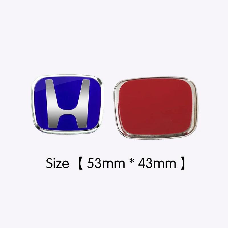 Car Steering Wheel Center Badge Sticker For Honda Mugen TypeR Fit Jazz GK5 Civic Type-R CRV Pilot Accord City HRV XRV Odyssey