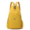 Waterproof Multifunctional Backpack Outdoor Travel Bag Solid Color Shoulder Bag Women's Chest Bag