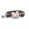 2026 Cute Corduroy Pet Collar with Cartoon Bell for Dogs & Cats