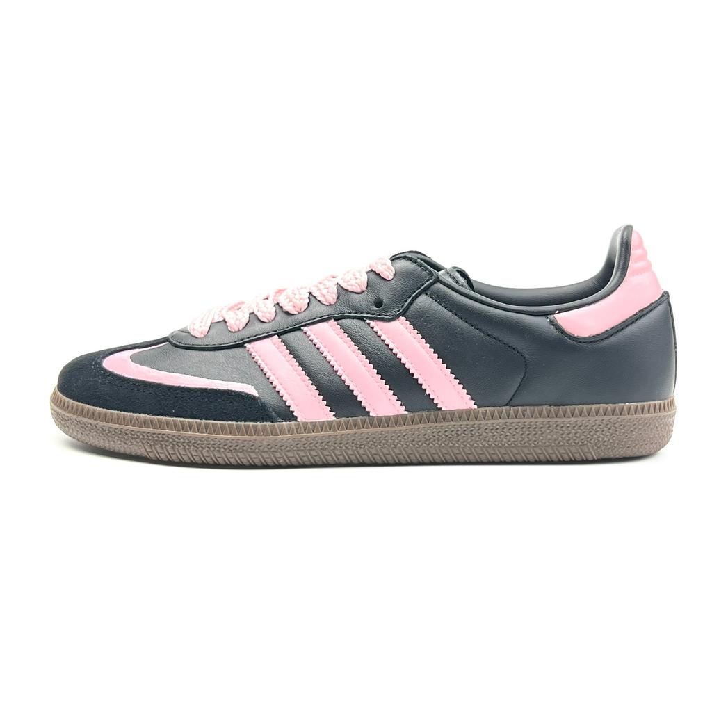Adidas Originals SAMBA OG Sweetheart Pink Ripple Slip Resistant Abrasion Resistant Low top Skateboard Shoes Unisex B75807(Team801-)