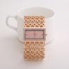 New Fashion Women's Watches Bracelets Watch Casual Wide Bracelet Watch Water Diamond Square Women Watch Rhinestone Quartz Watch