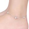 Anklet Exquisite Adjustable Women Star Heart Beads Pendant Foot Bracelet for Shopping
