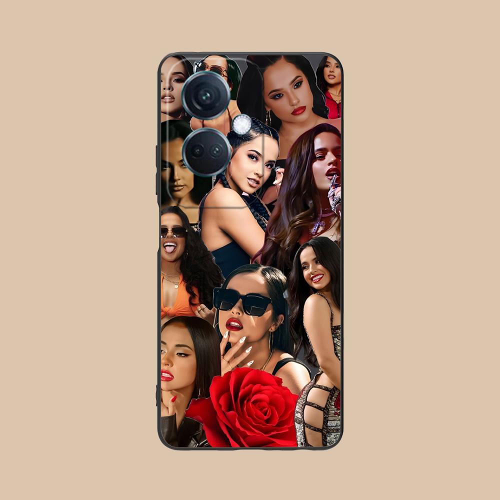 Modische Becky G Mattes TPU Handyhülle für OPPO Reno 14 13 12 11 10 9 8 7 6 5 F T Pro 5G Bunte Druckabdeckung