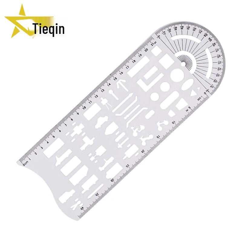 Tieqin Multi-functional Traffic Accident Diagram Ruler