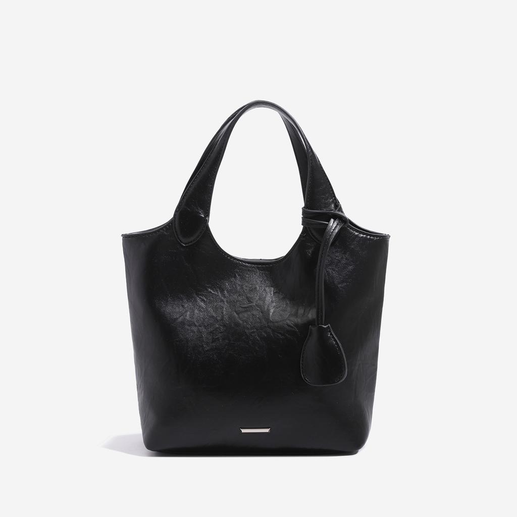 Unique Spring-summer Date Pink Handbag, Sweet Style Crossbody Bag, Simple Commuter Tote Bag, Basket Bag, Bucket Bag