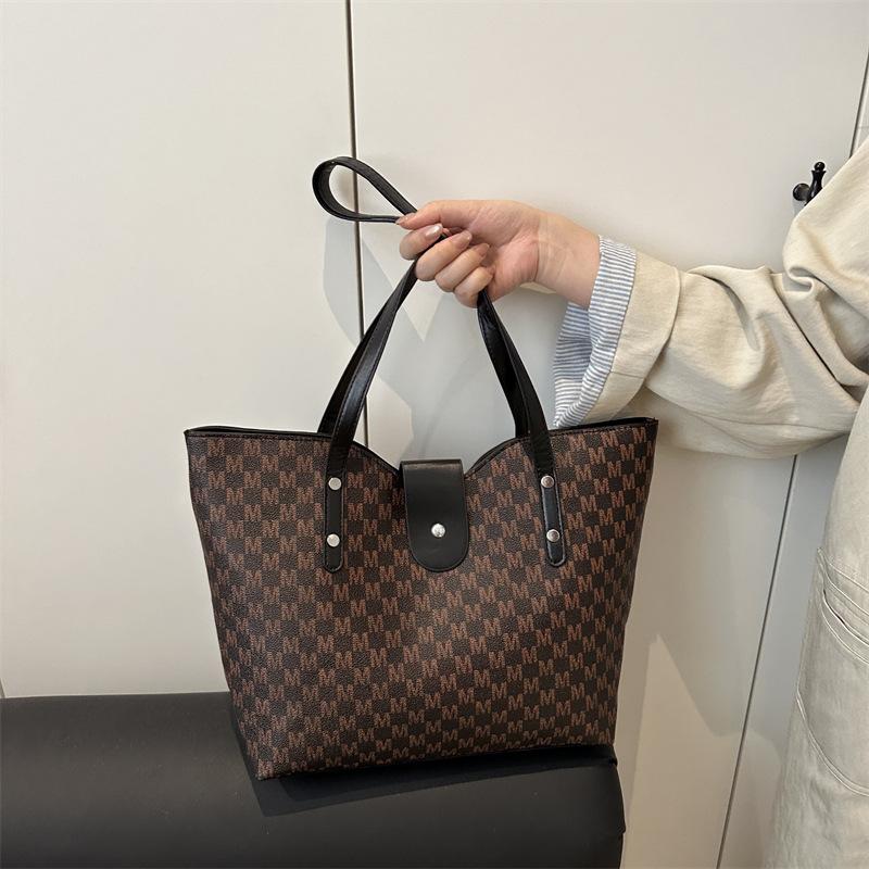 Damen Mode Große Kapazität Bedruckte Tragetasche Schultertasche für den täglichen Weg