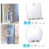 Portable Shower Shaving Makeup Mirror, with Suction Cup Wall Hanging, Travel Bathroom Anti Fog