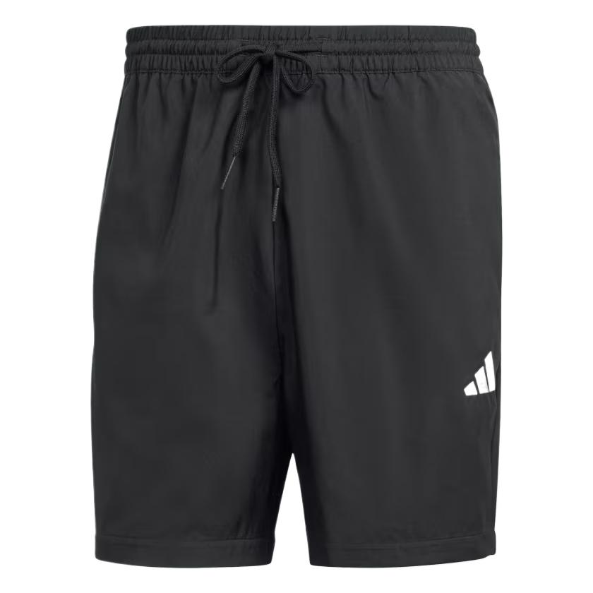 Adidas Essentials Small Logo Chelsea Shorts Black/White Men Streetwear JF1117