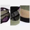 Color Matching Five-panel Sun Hat Short Brim Flat Edge Hat Baseball Cap  For Autumn and Winter