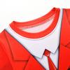 Nyt Pocket Devs VR Spil Kostume Børn Drenge Rød Dragt Mand Cosplay Lang Skjorte Bukser Jumpsuit Maske Fødselsdag Halloween Fest Kostume