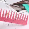 Men's Thick Wide-Tooth Comb for Texture Styling and Detangling, Wet and Dry, Large Massage Comb.