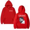 Hot Rapper DRAKE vintage Graphics printed streetwear Autumn Winter Men women hip hop punk Sweatshirt Unisex Fleece Casual Hoodie