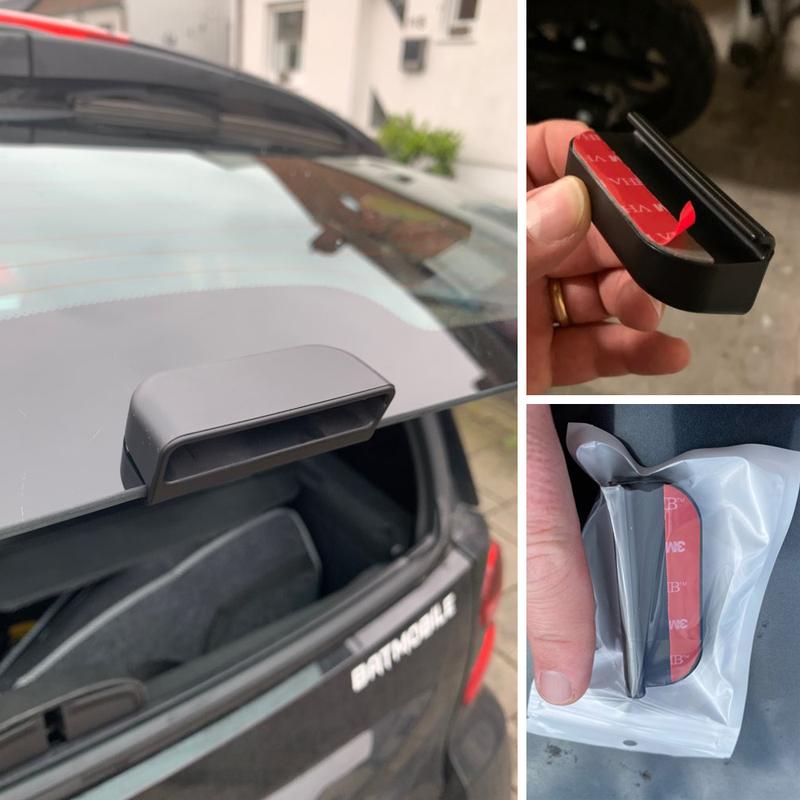 Dla starego Smarta fortwo 451 tylny zderzak samochodowy bagażnik tylna klamka naklejka gałka pomocnicza dekoracja zewnętrzna akcesoria samochodowe