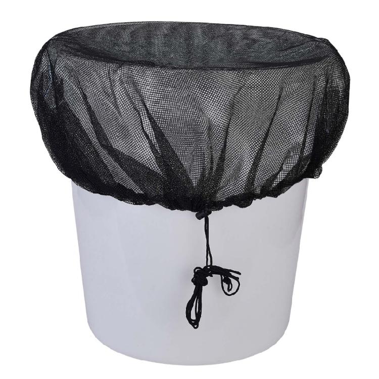 Rain Bucket Netting Screen Mesh Covers for Preventing Fallens Leaf Debris