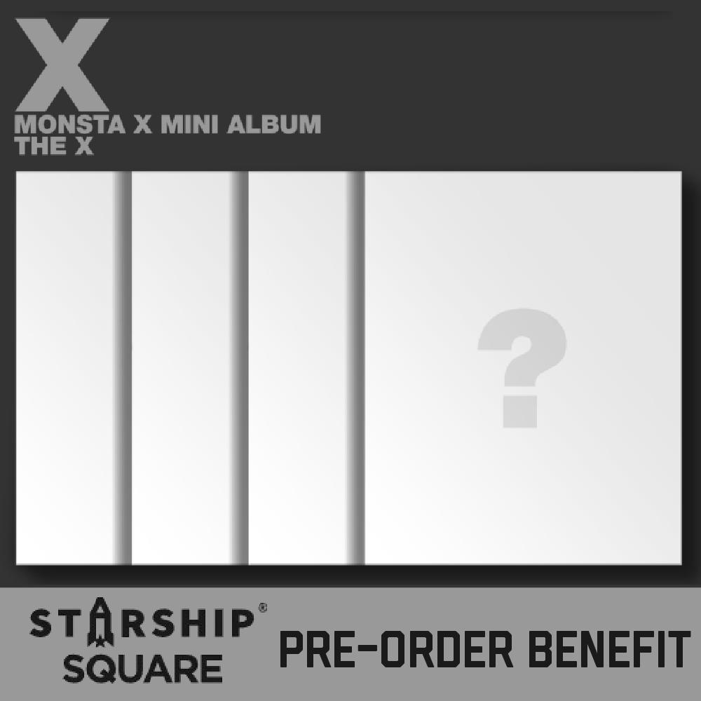 Pre-order MONSTA X 13th Mini Album THE X Standard Ver. & STARSHIP POB