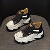 Leather Daddy Shoes Women's Summer Casual Retro Inner Elevation Shoes Platform Sandals