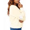 Women  Tops Women's Long Sleeve Sweatshirt Casual Crewneck Loose Fit Pollover Fleece Tops