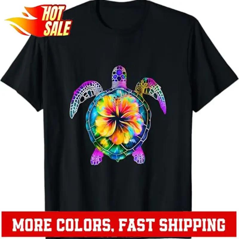 Hawaiian Tie Dye Sea Turtle Cute Hawaii For Unisex And Unisex T Shirt