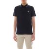 STONE ISLAND Compass Patch Logo Polo Shirt Navy Blue Men Tops 80152SC18-A0020
