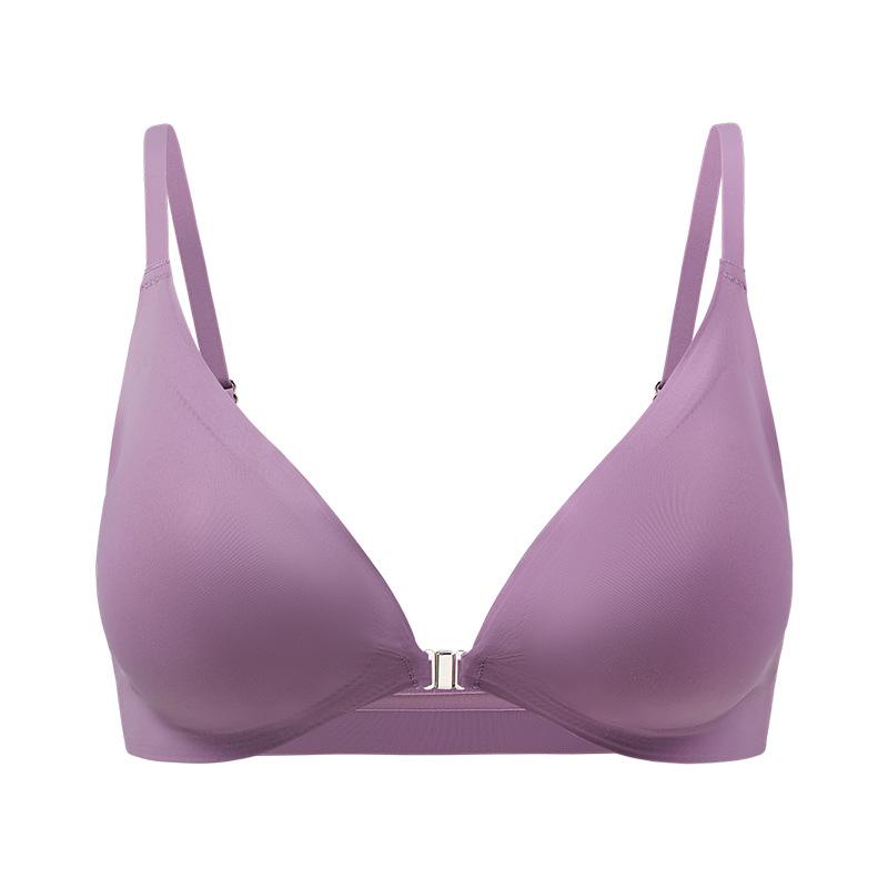 Reggiseno da Donna S Plus Size con Chiusura Frontale Push-Up Senza Cuciture Sottile