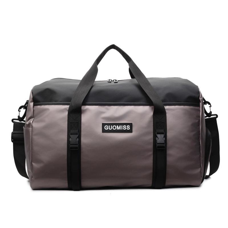 

Durable Travel Duffel Bag with Multiple Compartments Large Capacity Gym Weekend Carry On Bag розового золота