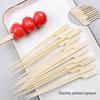 Bamboo Skewers for Grilling Oden and Bobo Chicken with Disposable Handles