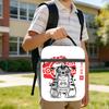 Friendship Sumi-e Insulated Lunch Bag Thermal Bag Meal Container Digimon Nostalgic Anime Leakproof Tote Lunch Box Bento Pouch