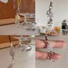 Goth Y2K Phone Charm Pendant Summer Jellyfish Keychain for Keys Bag Accessories
