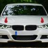 2 Pcs Bumper Decoration Car Horns Automobile Devil Horns