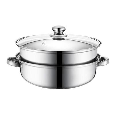Adneny 28cm Mehrzweck-Suppen-Dampfgarer