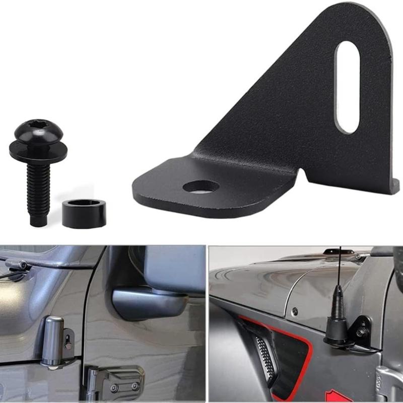 Powder Coated Antenna Bracket For Multiple Model Not Require Drilling Easy Installation Antenna Holder