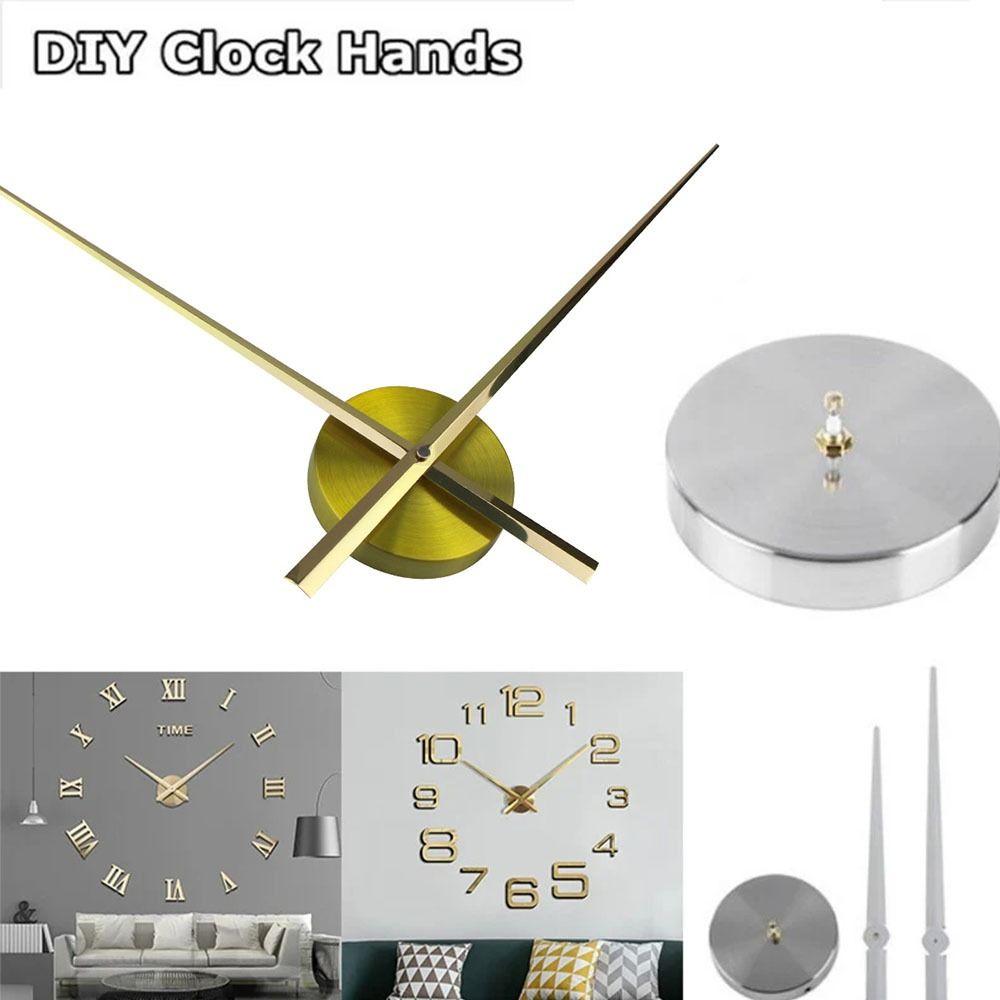 

DIY Clock Hands Needles Set Silent 3D Clock Hands Wall Clock Movement Mechanism Living Room Home золотой