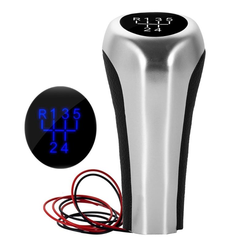 5/6 Speed Shifter Knob Replacement Car Shifter Knob Head for E34 E38 E39 E36 E46 Manual Gear Shifter Knob with Light