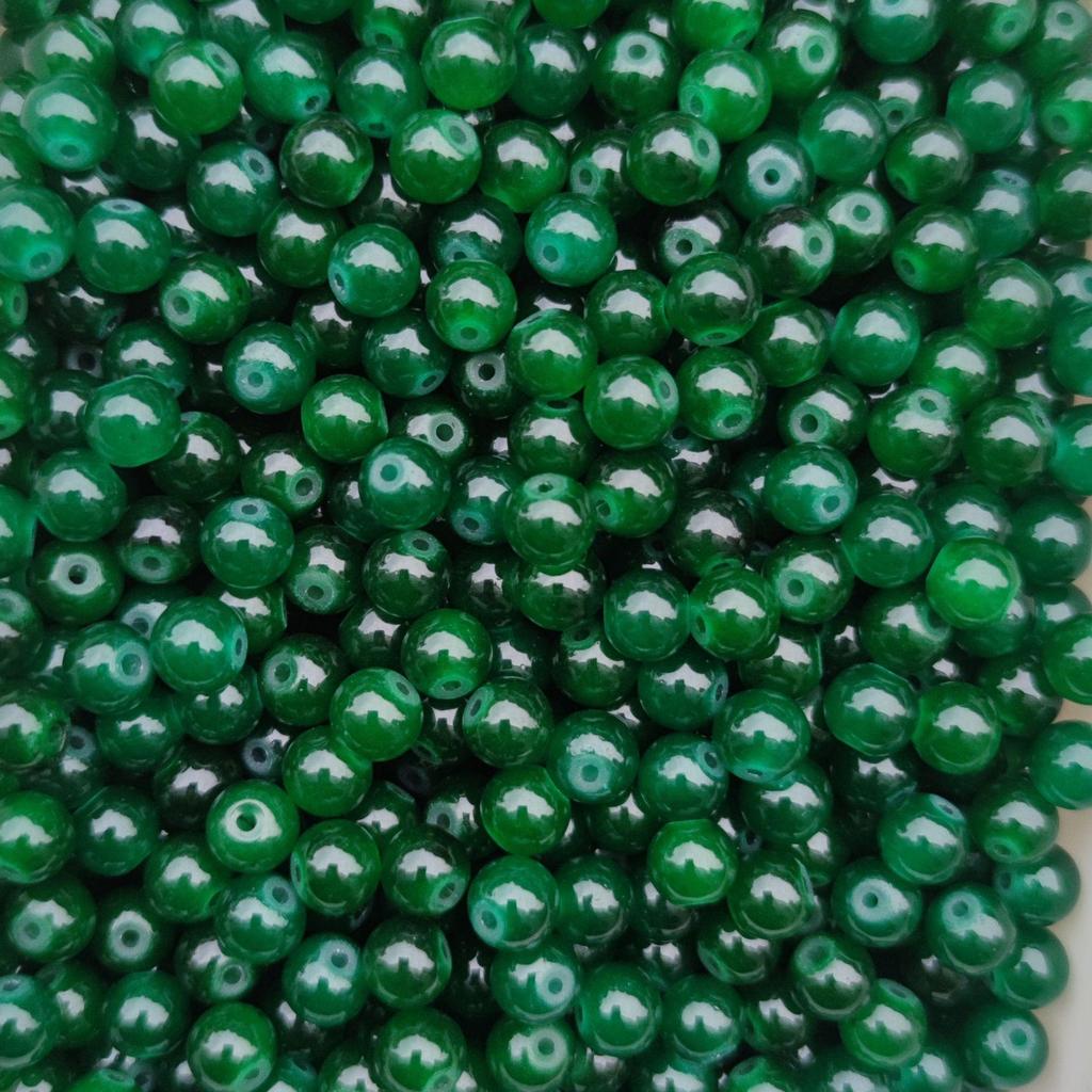 Handmade Glazed Crystal Glass Beads for DIY Jewelry & Bracelet Making
