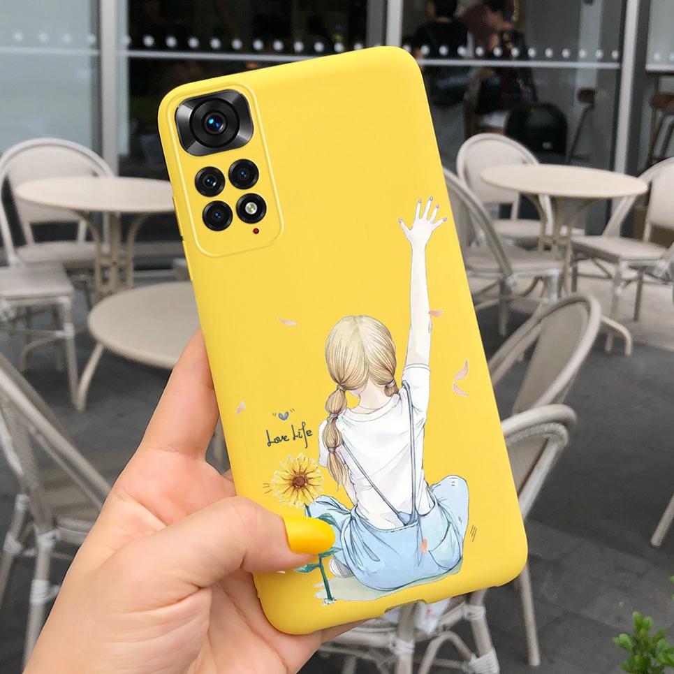 Stylish Girls Case For Xiaomi Redmi Note 12 Pro Phone Case Soft TPU Cover for Redmi Note 12 12s 4G note12 Pro Plus Pro+ 5G Etui