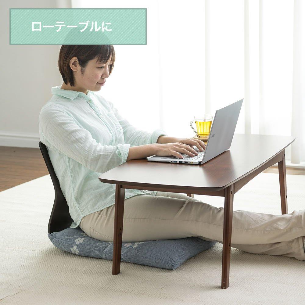 Japanese Style Single Low Buddhist Memorial Finished Brown E-Supply Chair, Wooden, Seater, Type, Ceremony, Kotatsu, Bentwood, Stacking, Product,