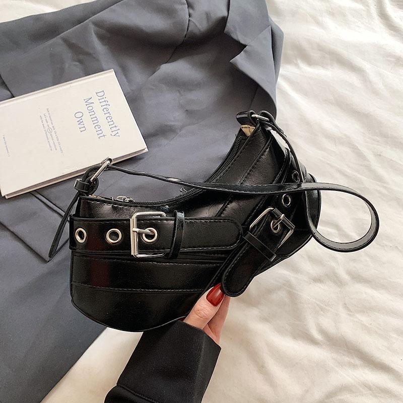 Y2k Design Underarm Bag for Women, 2026 New Versatile Style Handbag, Fashiable High Beauty Shoulder Bags