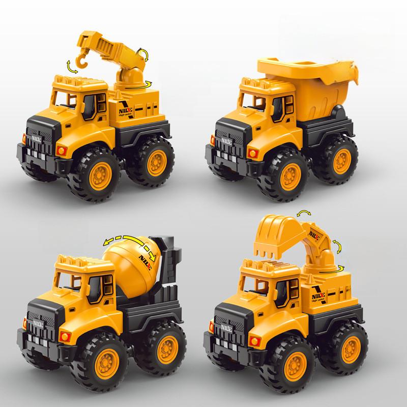 Mixer Excavator Dump Truck Detachable Parts Boy Children Toys Gifts Cartoon