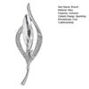 Common Callalily Brooch Pin for Women, Rhinestones Inlaid Brooch Pin for Dress, Coat, Shawl, Gift for Mother, Wedding