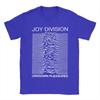 Meeste Joy Division Unknown Pleasures T-särk 100% puuvillast riided Uudne lühikeste varrukatega ümmarguse kaelusega T-särgid Graafilise trükiga T-särgid