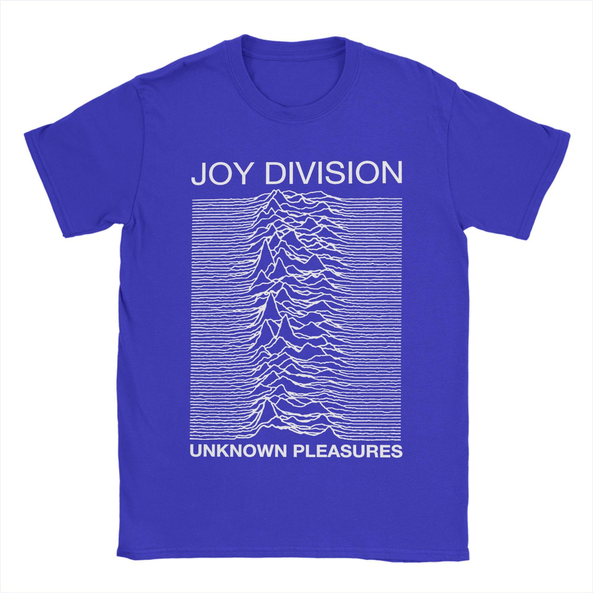 

Men Joy Division Unknown Pleasures T Shirt 100% Cotton Clothes Novelty Short Sleeve Crew Neck Tees Graphic Printed T-Shirts M