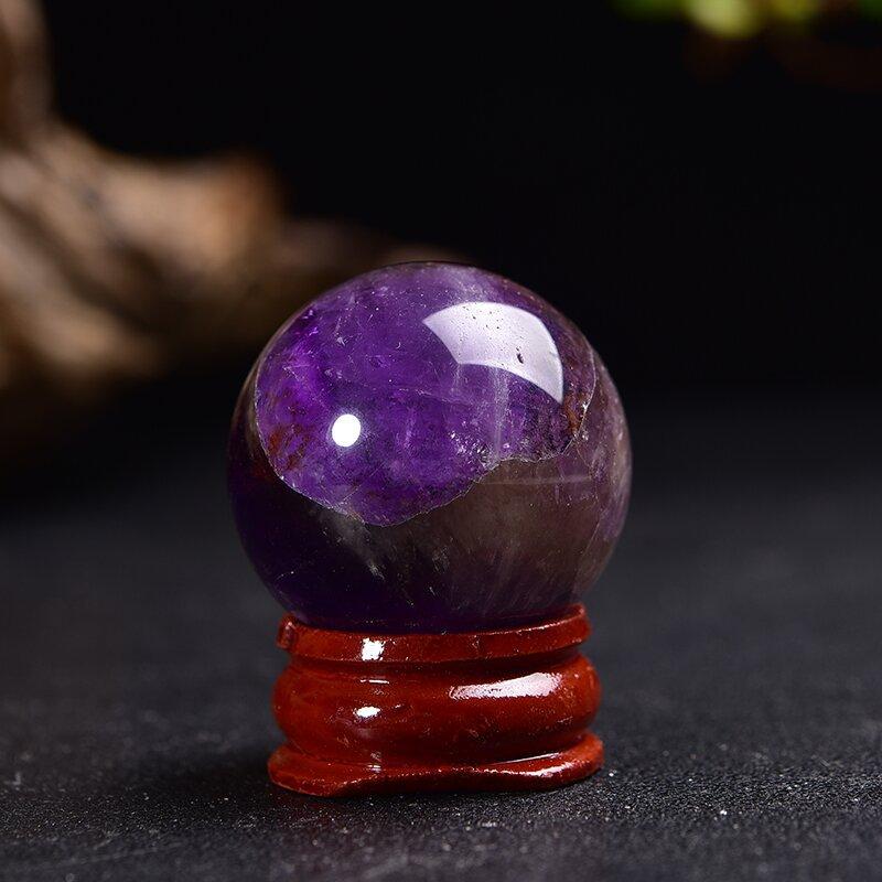 Natürliche Kristallkugel, Heimbüro, Schreibtisch-Dekoration, Ornamente