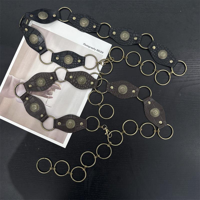 Patru anotimpuri disponibile Cureaua noua Piele de dama Moda Versatilă Blugi Decorație curea cu fusta, costum, pulover pentru talie