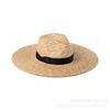 European and American Summer Jazz Top Straw Big Eaves Hat Bow Webbing Straw Straw Straw Hat Sun Protection Beach Straw Hat Women