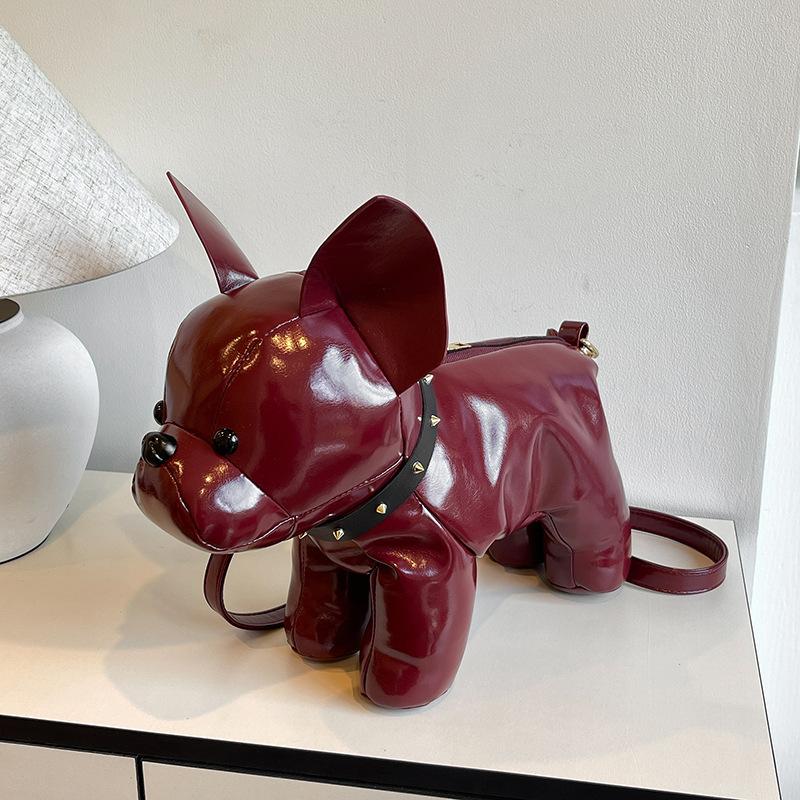 SCIONE Geantă Crossbody Păpușă Stereo Cățeluș Drăguț 2025 Nouă Originală Personalitate Păpușă Geantă de Umăr Animal PU Impermeabilă Geantă Messenger