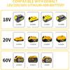 Power Wheel Adapter for Dewalt 20V Battery Series with Fuse, Switch & Wire Terminal, 3Pcs 30A Fuse, 12 AWG Wire Battery Converter Connector DIY for