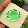NATURAL Green Topaz 44 Ct Oval Cut   Loose Gemstone For Collection