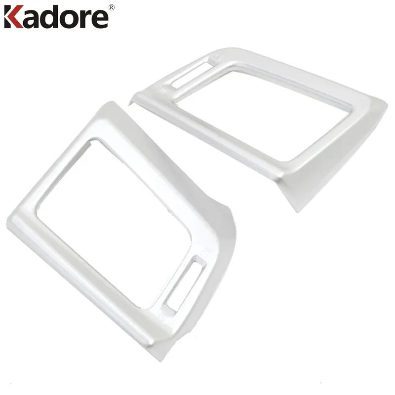 For Toyota RAV4 RAV 4 2016 2017 2018 Matte Car Front Center Air Condition Vent Outlet Cover Trim Interior Moulding Accessories