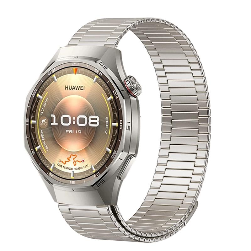 For Huawei GT6 GT6 Pro 46mm Universal Stainless Steel Chain Magnetic Band Bussiness Fashion Wristband for Huawei GT6/5 GT6/5 Pro