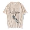 Drawbridge Design Graphic Tees Game DEATH STRANDING 2 ON THE BEACH T-shirt Unisex Streetwear Cotton Short Sleeve Mens Tee-shirt